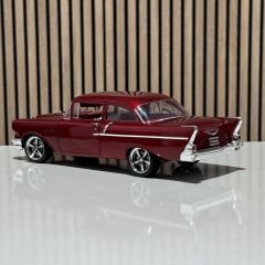 1:18 Chevrolet 150 Restomod 1957 Candy Red - ACME Nice Car