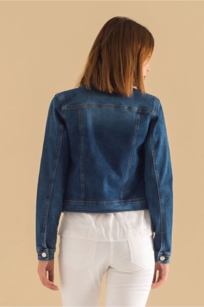 Power Strech Bleach Washing Denim Mont Mavi - 38