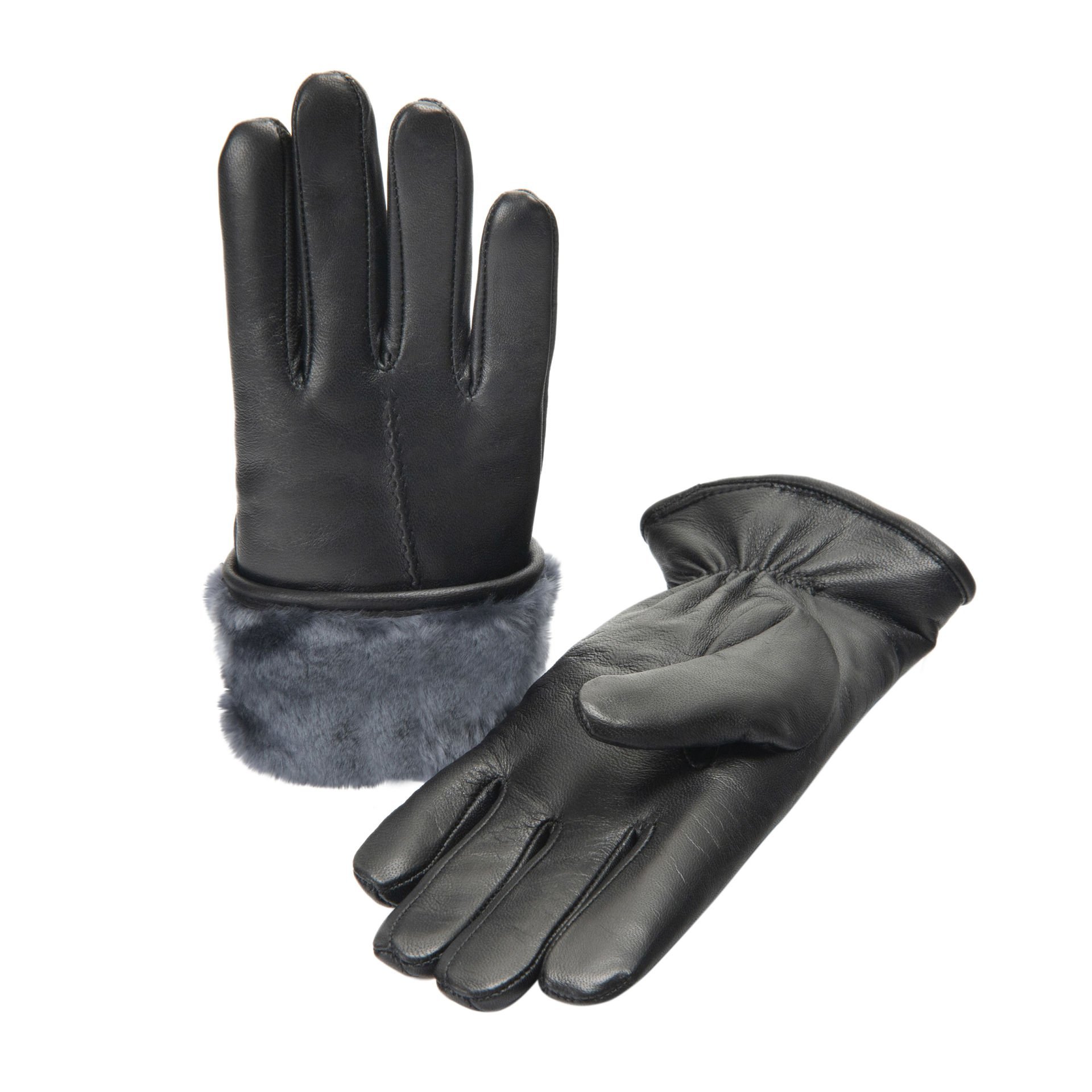 Zessano Women s Winter Gloves Premium Shearling Sheepskin Fur