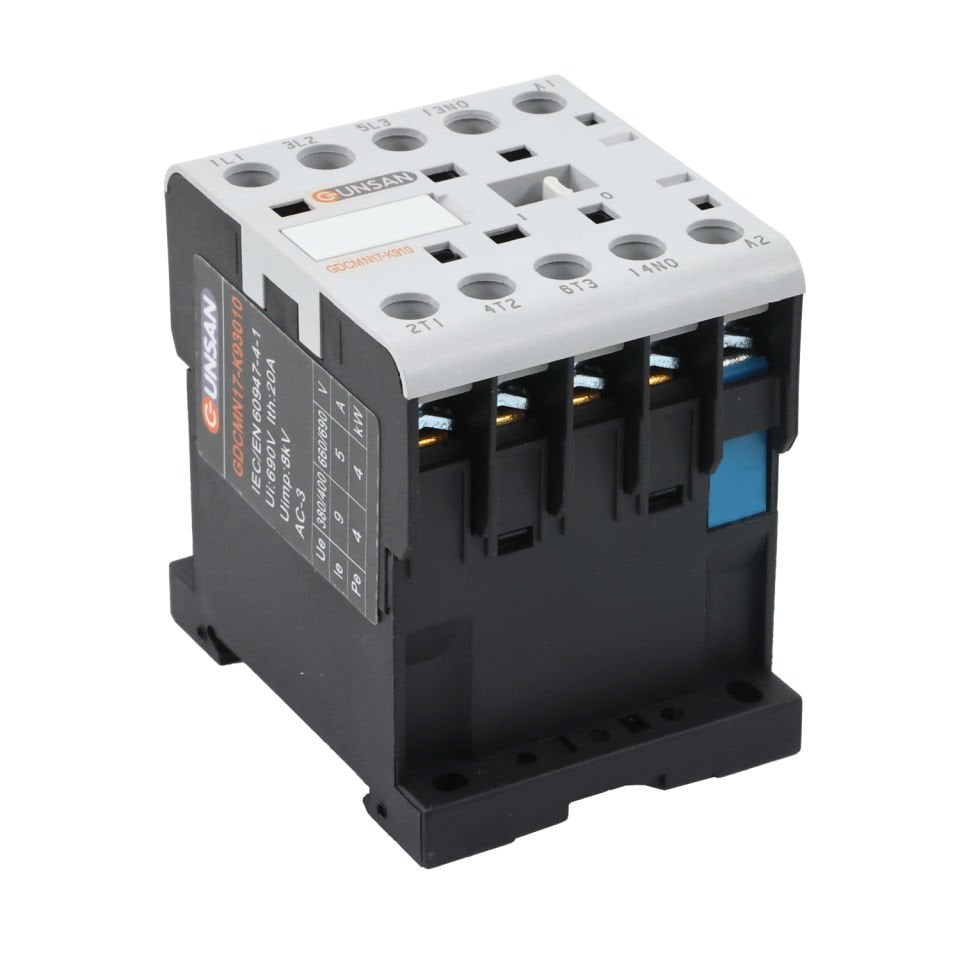 Günsan Valta Mini Kontaktör 9A 1NO 220/230V 50/60Hz