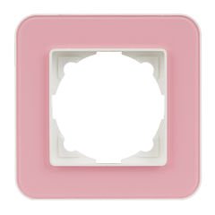 Günsan Radius Fildişi Beyazı & Powdery Pink Tekli Çerçeve