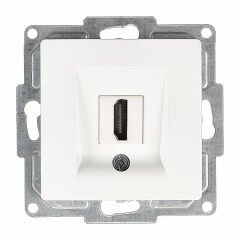 Günsan Visage Beyaz HDMI Prizi Mekanizma