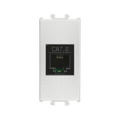 Günsan Domino Gümüş Data Prizi (RJ45 Cat6) - 1M