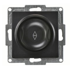 Günsan Visage Metalik Siyah Vidalı Vavien Anahtar Dimmer - 600VA 230V