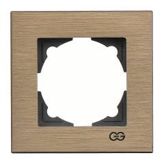Günsan Eqona Bronz Inox Tekli Çerçeve