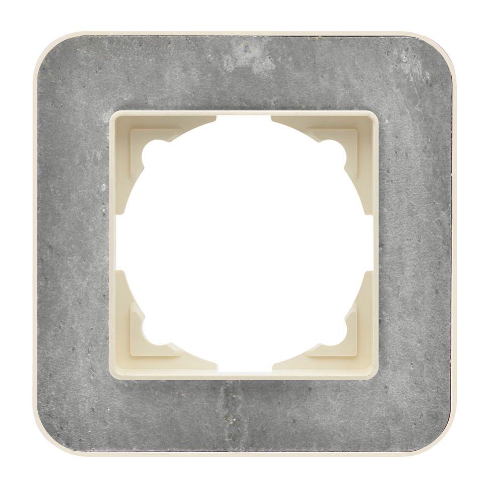 Günsan Radius Krem & Silver Gray Tekli Çerçeve