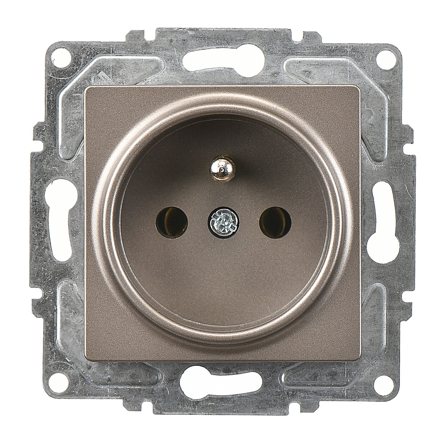 Günsan Eqona Mocha UPS Priz - 16A 250V - Vidalı