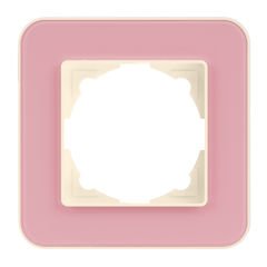 Günsan Radius Krem & Powdery Pink Tekli Çerçeve