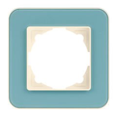 Günsan Radius Krem & Pastel Green Tekli Çerçeve