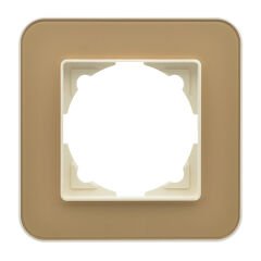 Günsan Radius Krem & Pearl Gold Tekli Çerçeve
