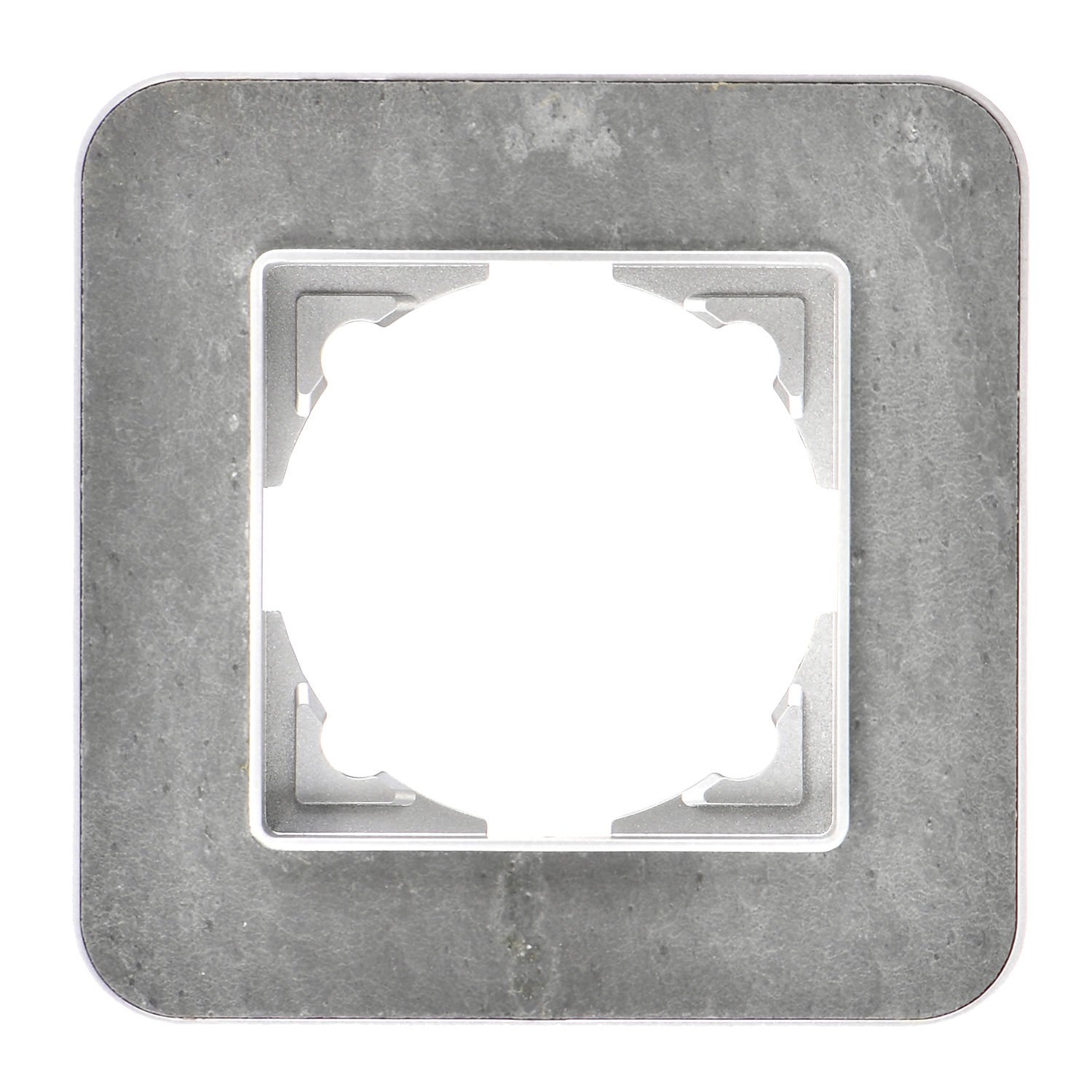 Günsan Radius Gümüş & Silver Gray Tekli Çerçeve