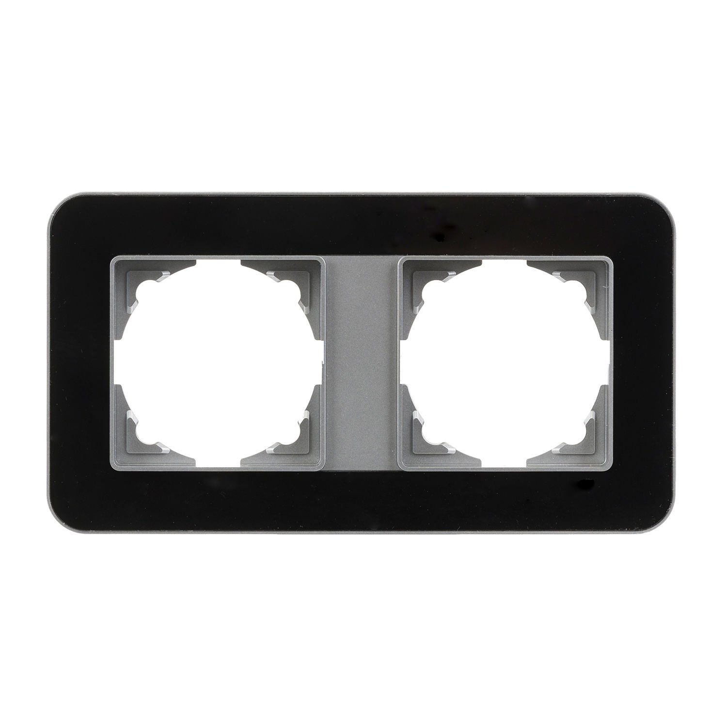 Günsan Radius Gümüş & Jet Black İkili Çerçeve