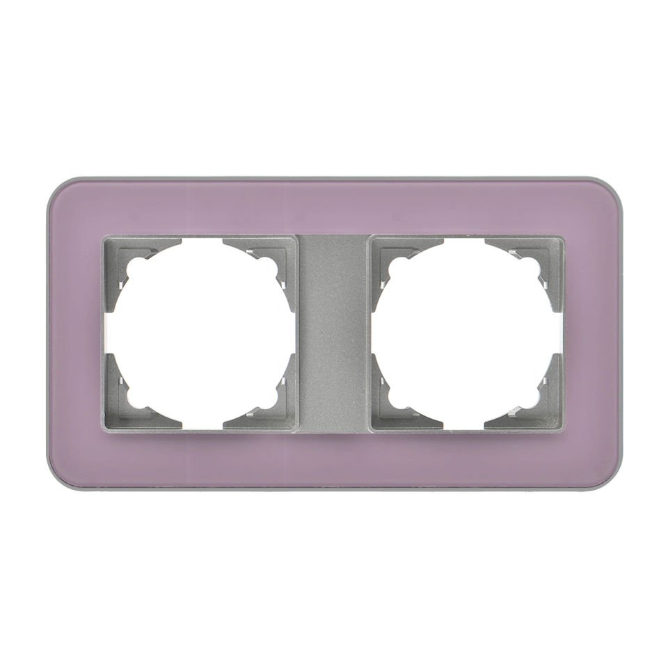 Günsan Radius Gümüş & Dusty Rose İkili Çerçeve