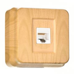 Günsan Misya Akçaağaç Tekli Data Prizi (RJ45 Cat6)