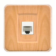 Günsan Misya Akçaağaç Tekli Data Prizi (RJ45 Cat6)