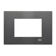 Günsan Domino Füme Flat Üçlü Çerçeve - 3M