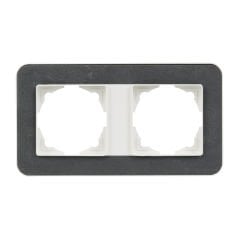 Günsan Radius Metalik Siyah & Black İkili Çerçeve