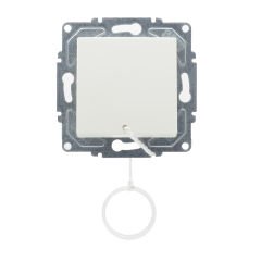 Günsan Eqona Beyaz Vidalı İpli Acil Uyarı Anahtarı - 10AX 250V