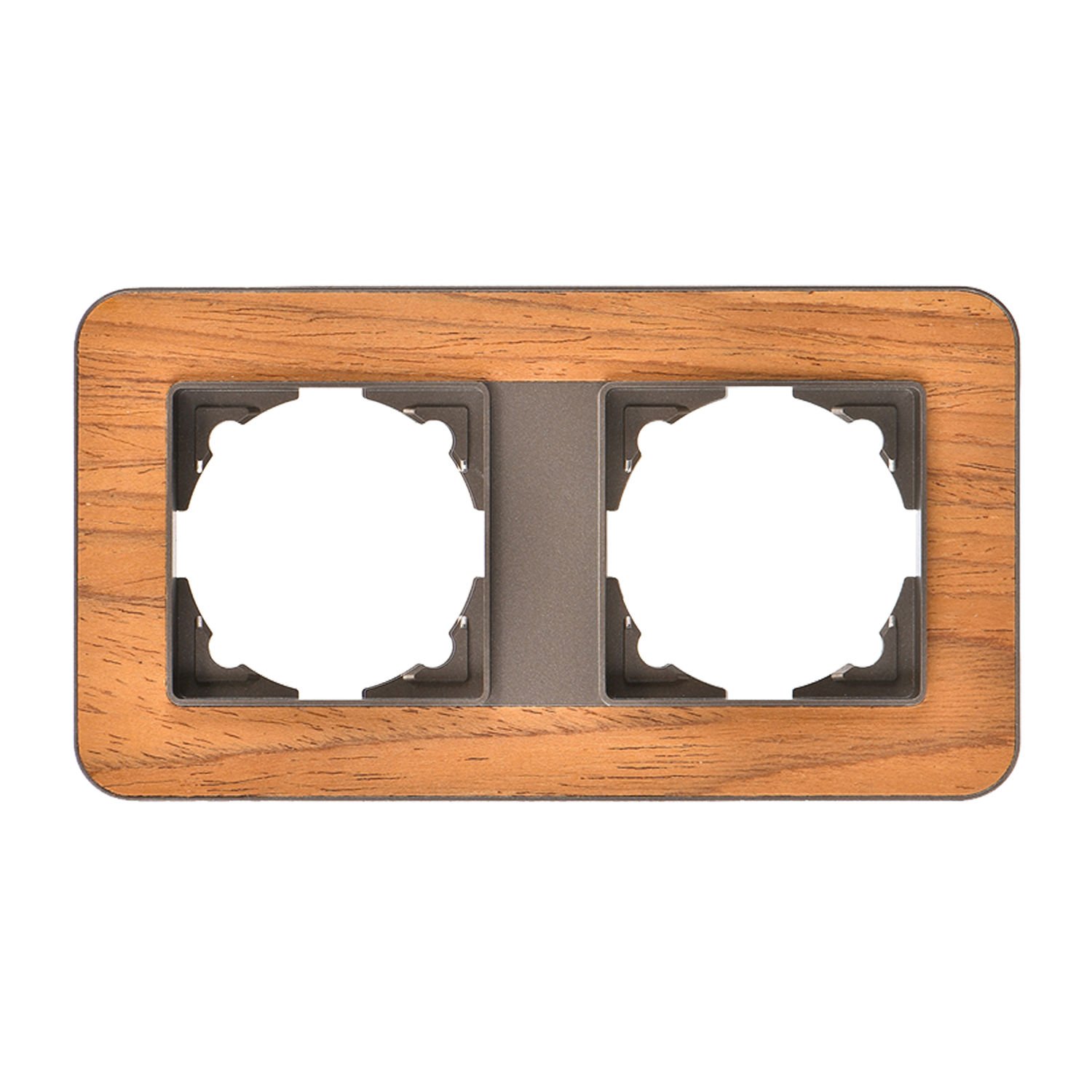 Günsan Radius Mocha & Natural Teak İkili Çerçeve