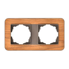 Günsan Radius Mocha & Natural Teak İkili Çerçeve