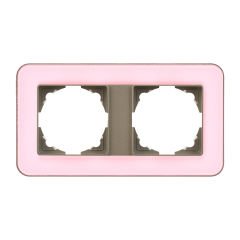 Günsan Radius Mocha & Powdery Pink İkili Çerçeve