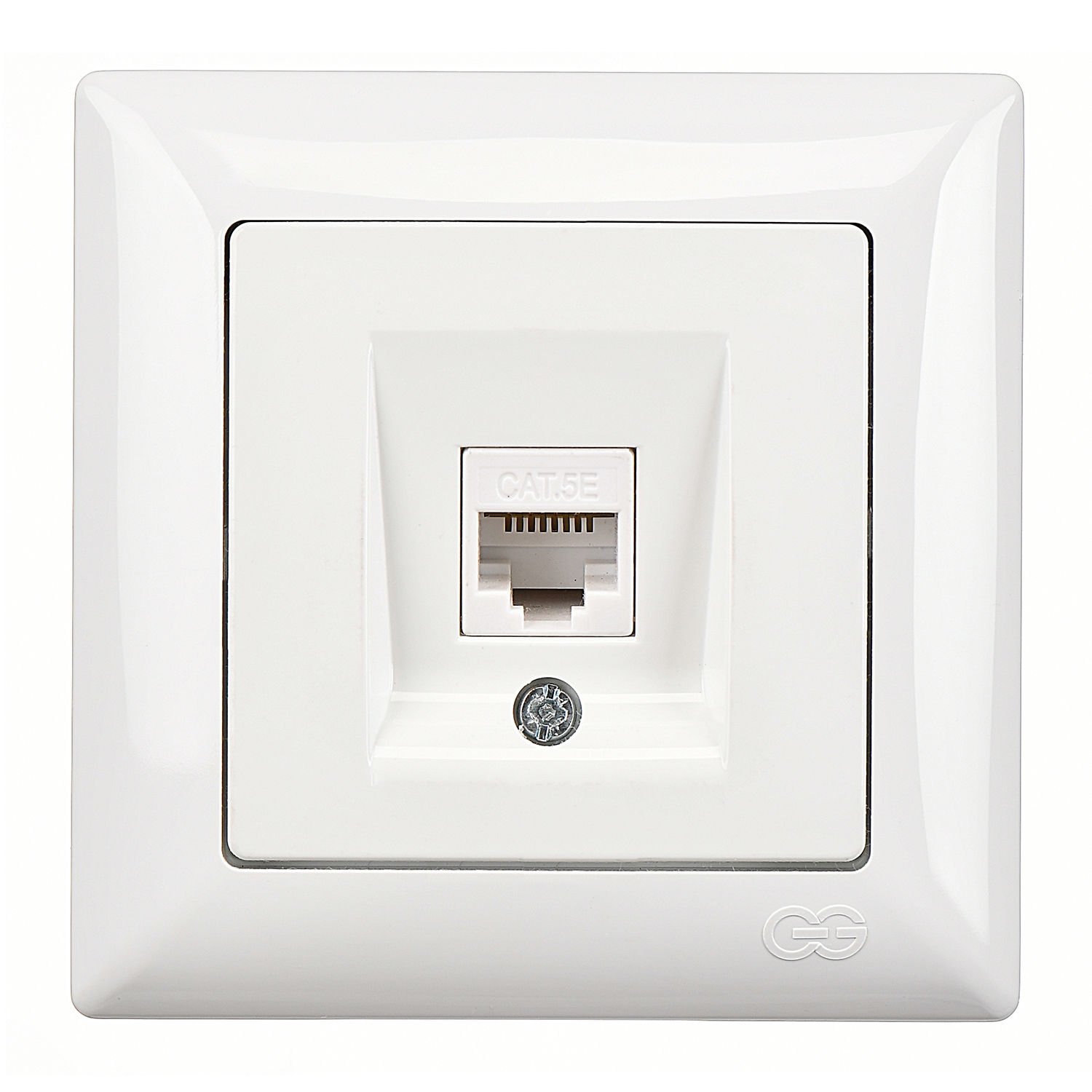 Günsan Visage Beyaz Tekli Data Prizi (RJ45 Cat5E)