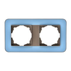 Günsan Radius Mocha & Pastel Blue İkili Çerçeve