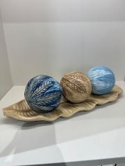 Yaprak Tepsili 3 Top Dekor No:8