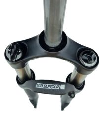 SR Suntour 29 SF14 XCR- RL Air 1.1/8'' QR Disk Havalı G.Kilit Ön Maşa 100mm M.Siyah