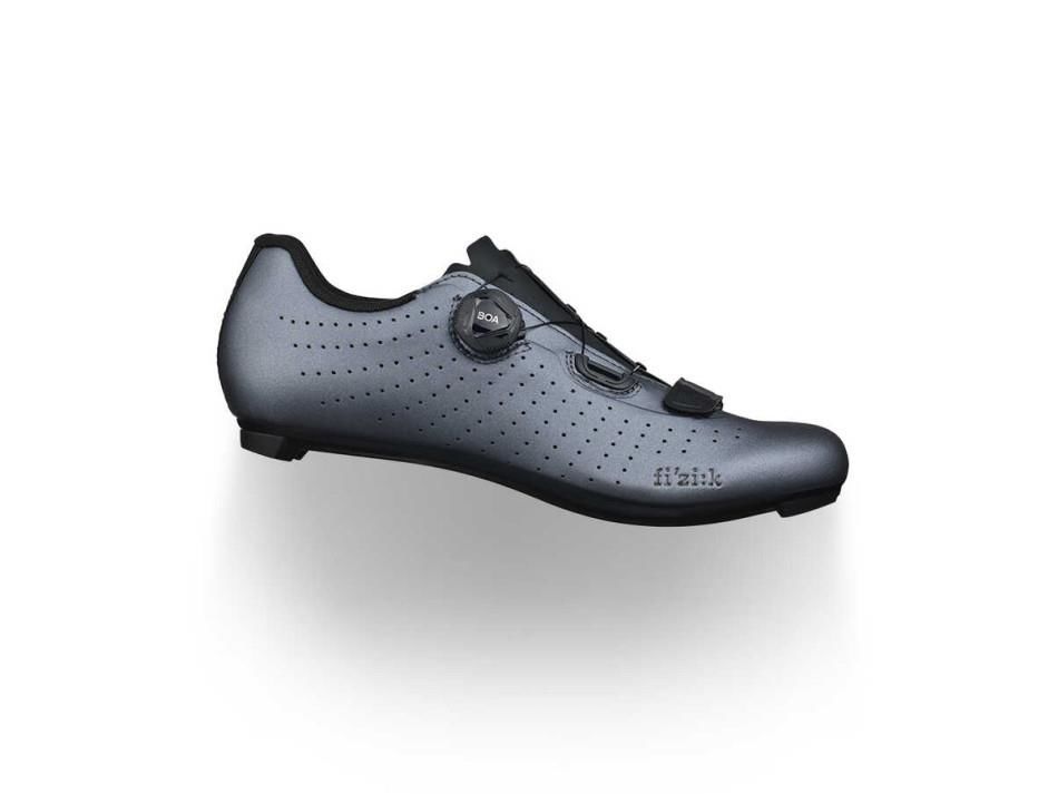 Fizik Tempo Overcurve R5 Yol Ayakkabısı Metalik Gümüş Gri