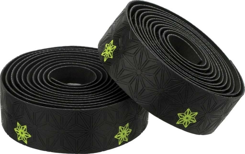 Supacaz Super Sticky Kush Star Fade Gidon Bandı Sargısı Siyah-Neon Sarı