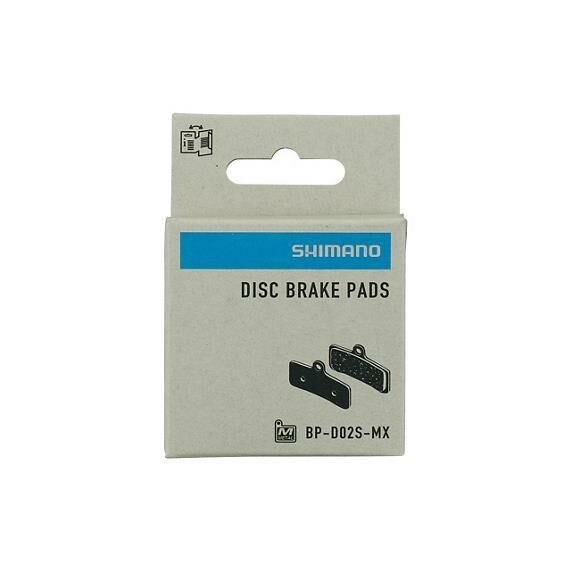 Shimano D02S BR-M820/BR-M810/ZEE BR-M640/XT BR-M8020/BR-MT520 Metal Disk Fren Balatası
