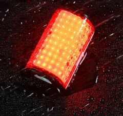 Forte GT 6043 Usb Şarjlı Süper Led Bisiklet Arka Stop 120 Lümen