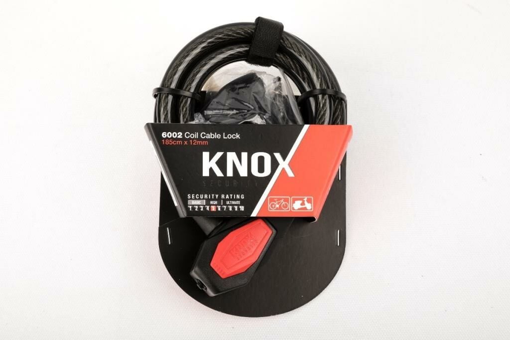 Knox 6002 Bisiklet Anahtarlı Kilit 185cmX12mm