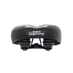 San Marino 6001 Elastomer Yaylı Geniş Rahat Yumuşak Bisiklet Sele