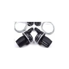 Sram 3.0 Comp Grip Shift 6 Lı Vites Kolu Seti (Shimano Uyumlu)
