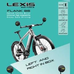 Lexis Flank 76 Geniş Açılı Bisiklet Gidon Bağlantılı Ayna