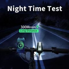 AT Cycle Zone 2500 Lümen Type-C Şarjlı 2500 Lümen Far Powerbank