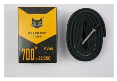 Black Cat 700x23/25C FV 48 mm İnce Sibop İç Lastik
