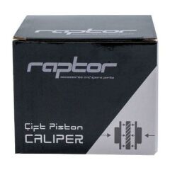 Raptor Dual Piston Disk Fren Kaliperi Çift Baskı