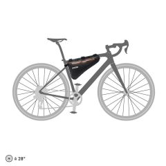 ORTLIEB F9973 Bikepacking Kadro Çantası 4L Mat Siyah