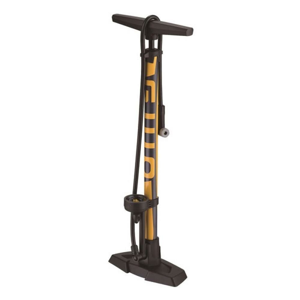 Giyo GF-55E Twin Valve Alüminyum Göstergeli Ayaklı Bisiklet Pompası 160Psi