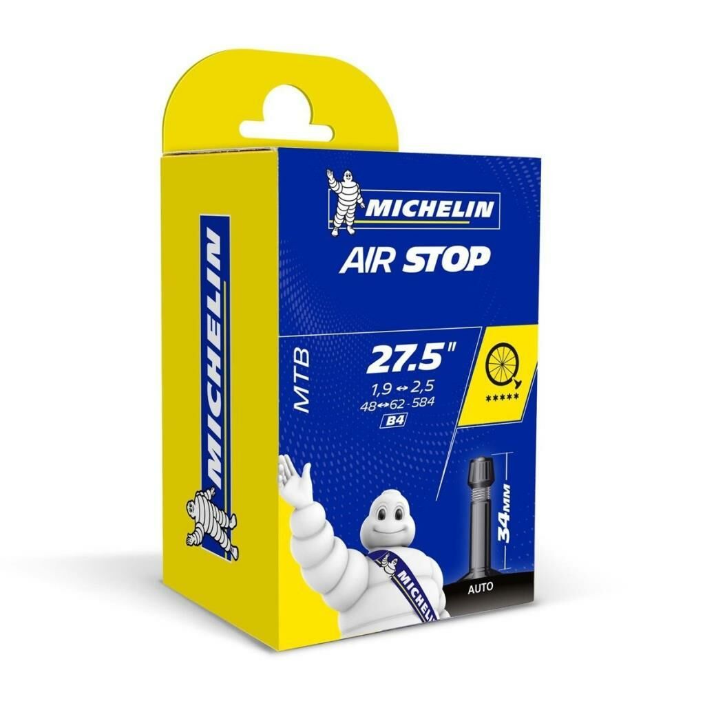 Michelin Airstop B4 27.5x1.9-2.7 AV (Kalın Valf) 34 mm İç Lastik