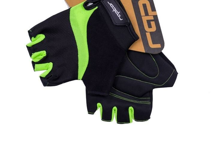 Raptor XC Sport Bisiklet Eldiveni Siyah-Yeşil