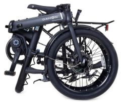 2025 Dahon Unio E20 Disk Elektrikli Katlanır Bisiklet Siyah