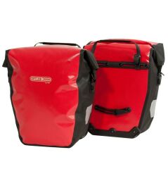 Ortlieb Back-Roller City Arka Bisiklet Çanta 40L Siyah Kırmızı QL1 F5001