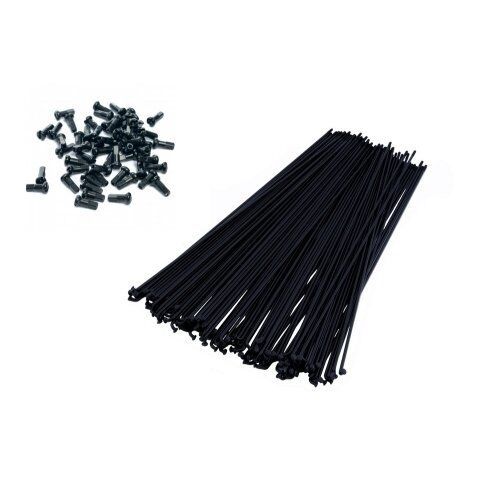 Cn Spoke 2mm Jant Teli Siyah 275 mm 144 Adet