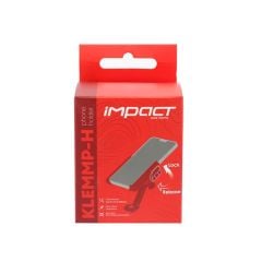 Impact KLEMMP-H Furç Kapağı Montajlı Bisiklet Telefon Tutucu Kilit Mandallı Plastik