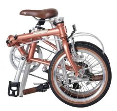 2025 Dahon Boardwalk D7 16 Jant Katlanır Bisiklet Bakır