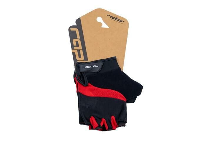 Raptor XC Sport Bisiklet Eldiveni Siyah-Kırmızı